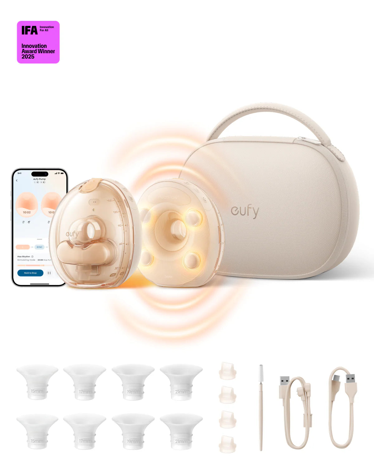 eufy Wearable Breast Pump S2 Pro - Image 2