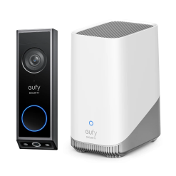 Alternative view of eufy Video Doorbell E340 + eufy HomeBase? S380