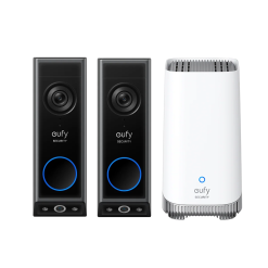 Alternative view of eufy Video Doorbell E340 (2-Pack) + HomeBase? S380