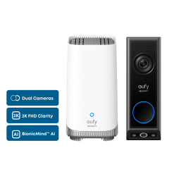eufy Video Doorbell E340 + eufy HomeBase? S380