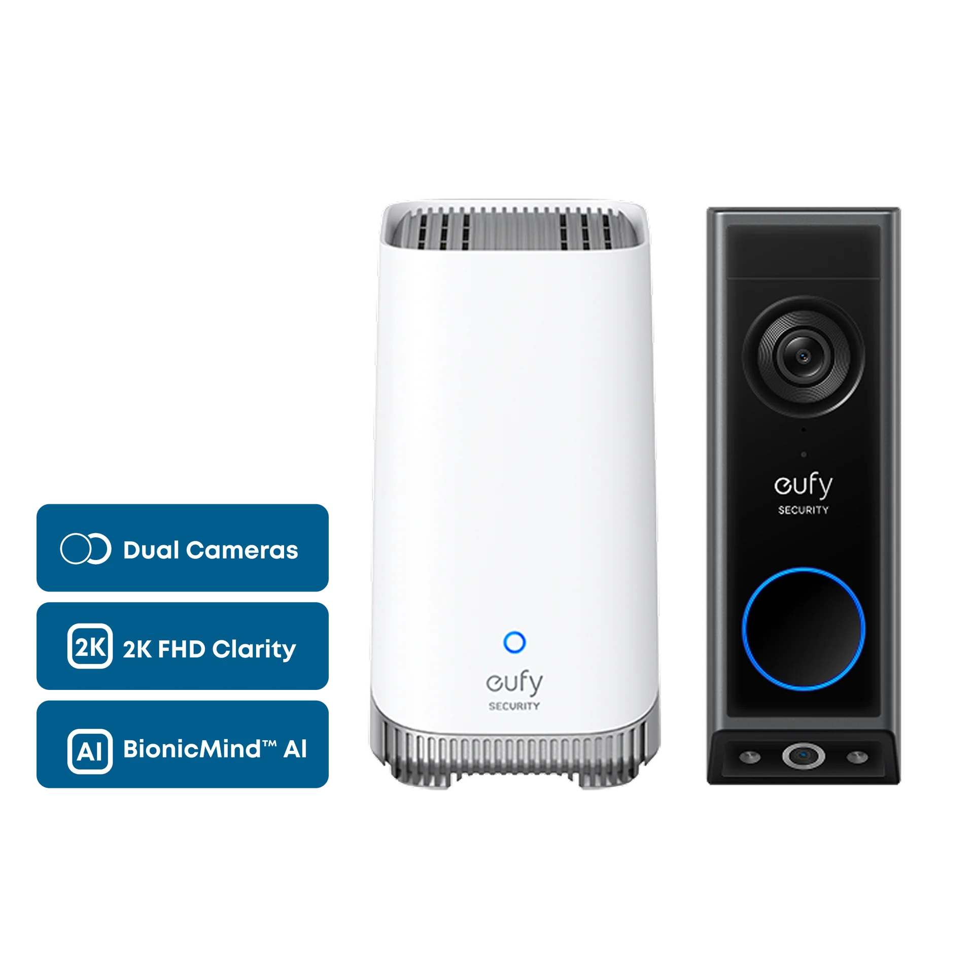 eufy Video Doorbell E340 + eufy HomeBase? S380