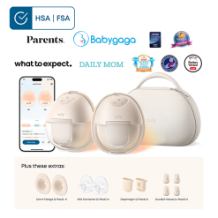 eufy Wearable Breast Pump S1 Pro Essential Kit with 27 mm Flange