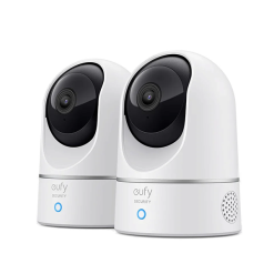 eufy Indoor Cam E220 (2K, 2 - Cam Kit, Pan & Tilt)