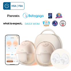 eufy Breast Pump S1 Pro + Milk Container (2-Pack)