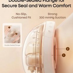 Alternative view of eufy Double - Sealed Flange (24 mm) for Breast Pump S2 / S2 Pro