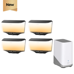 eufy Wall Light Cam S4 (4 pack) + eufy HomeBase? S380