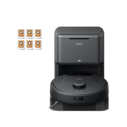eufy Refurbished eufy L60 with Self - Empty Station + 6 Pack Dust Bag (Certified, 90% New)