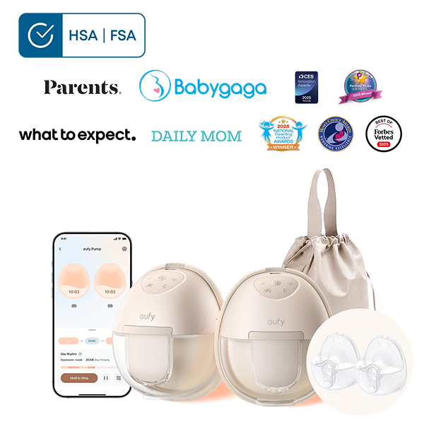 eufy Wearable Breast Pump S1 + Milk Container