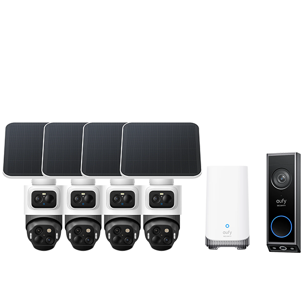 eufy eufyCam S4 4 - Cam Kit + Video Doorbell E340