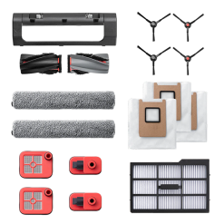 eufy Half Year Combo: Rolling Brush & Brush Guard x1 High - Performance Filter x4 Side Brush x2 Rolling Mop x2 Dirty Water Reservoir Filter x1 Dust