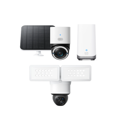 eufy 4G LTE Cam S330 + Floodlight Camera E340 + HomeBase? S380
