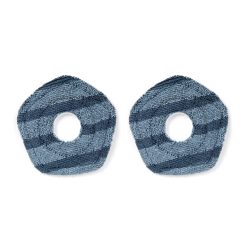 eufy 2 Washable Vacuum Mop Cloths, Compatible with eufy X10 Pro Omni and eufy X9 Pro Robot Vacuums, Washable and Reusable Soft Mopping Pad, Parts