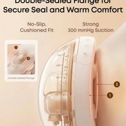Alternative view of eufy Double - Sealed Flange (27 mm) for Breast Pump S2 / S2 Pro