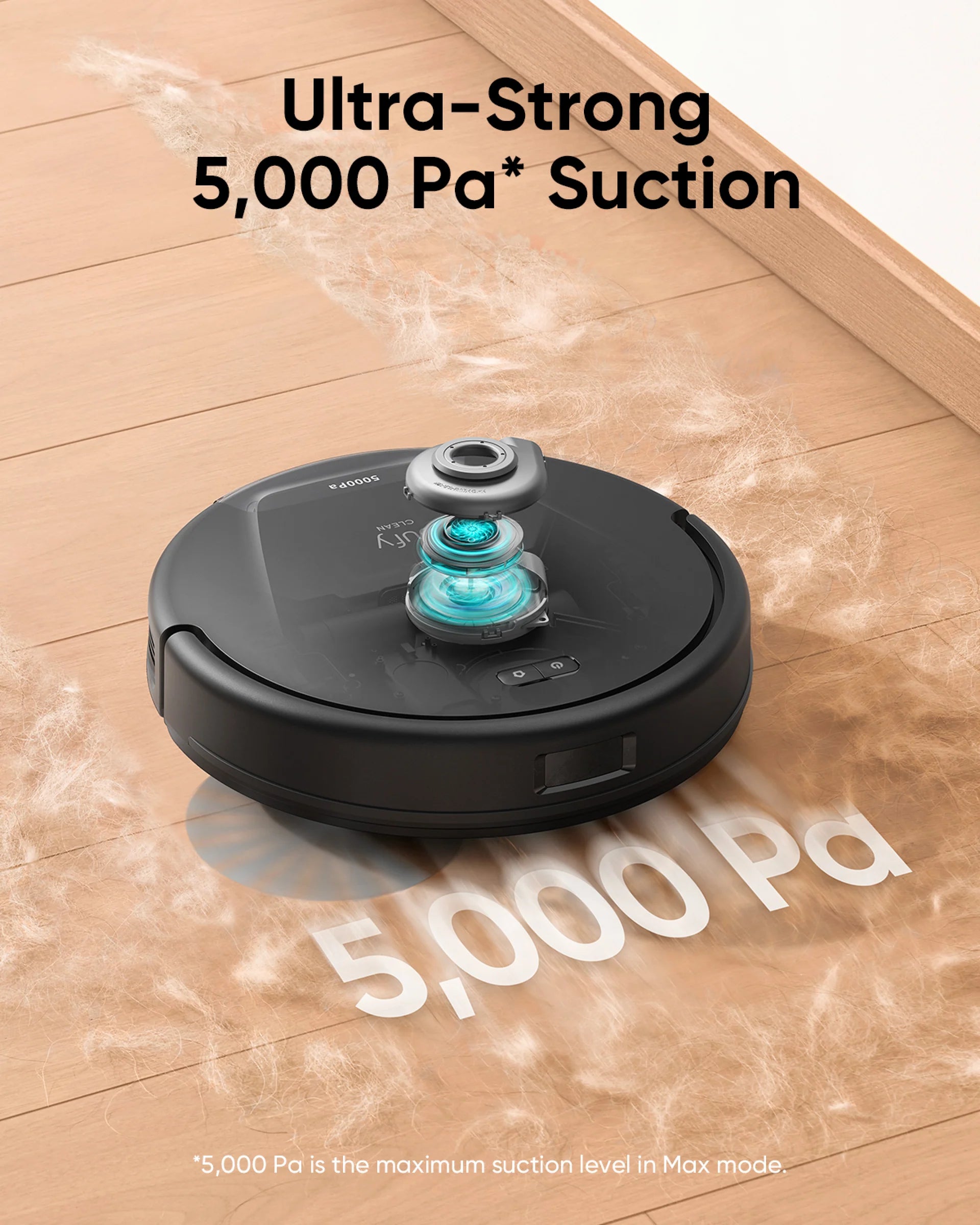 eufy Refurbished eufy L60 Hybrid Robot Vacuum with Self Empty Station (Certified, 90% New) - Image 3