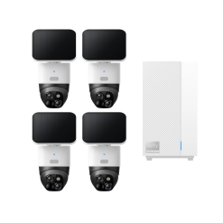 eufy SoloCam S340 (4 - Cam Kit) + eufy HomeBase? Professional S1